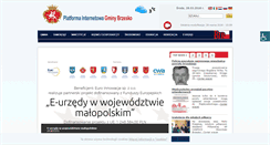 Desktop Screenshot of brzesko.pl